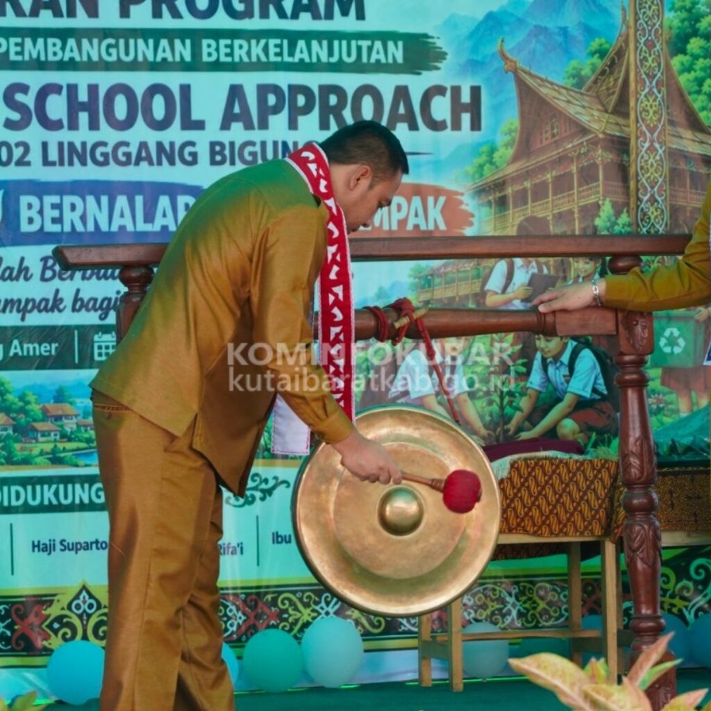 Bupati Kubar Luncurkan Program ESD, SDN 002 Linggang Bigung Perkuat Pendidikan Berkelanjutan