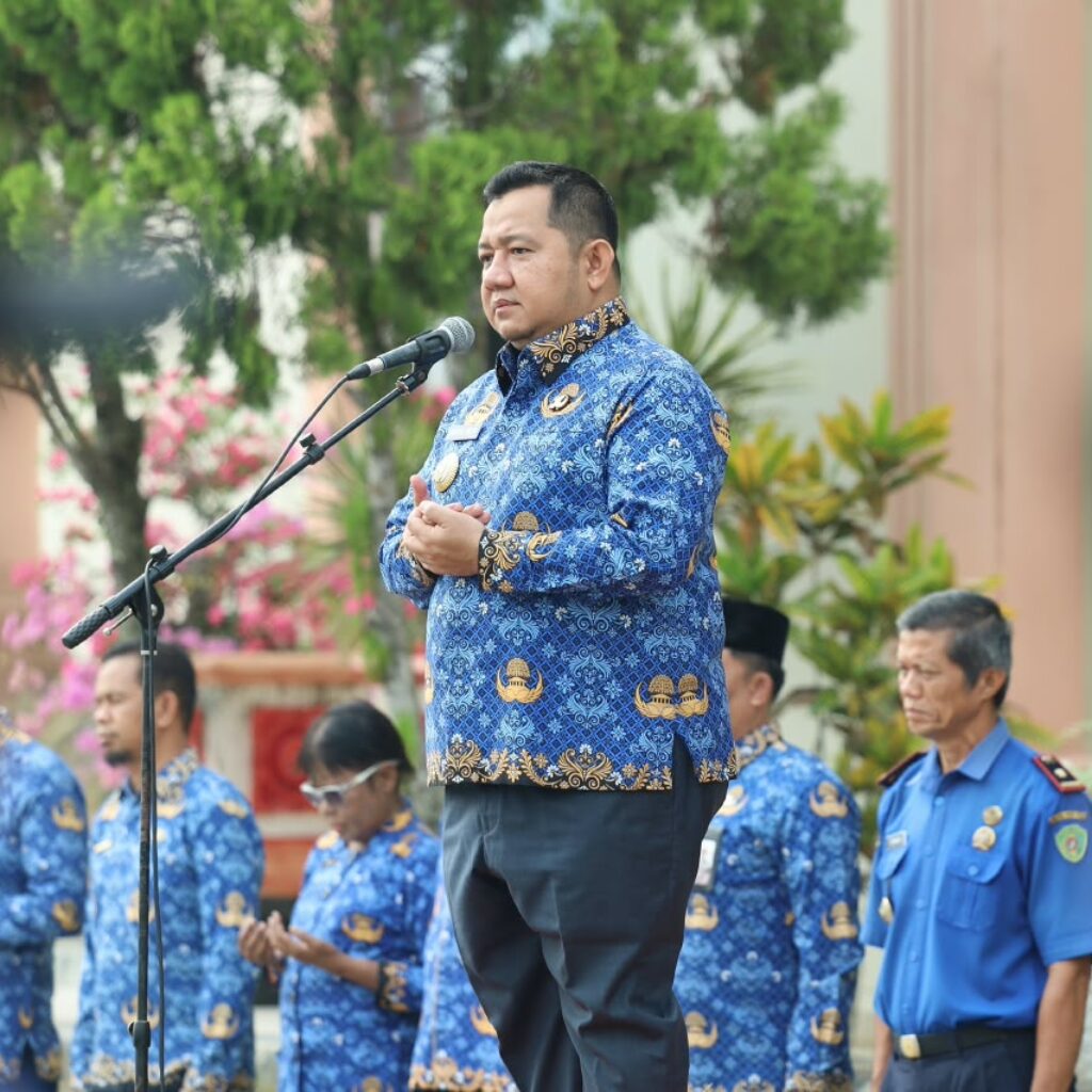 Pimpin Apel Hari Kesaktian Pancasila, Bupati Mudyat Noor Tekankan Nilai Pancasila dalam Pelayanan Publik