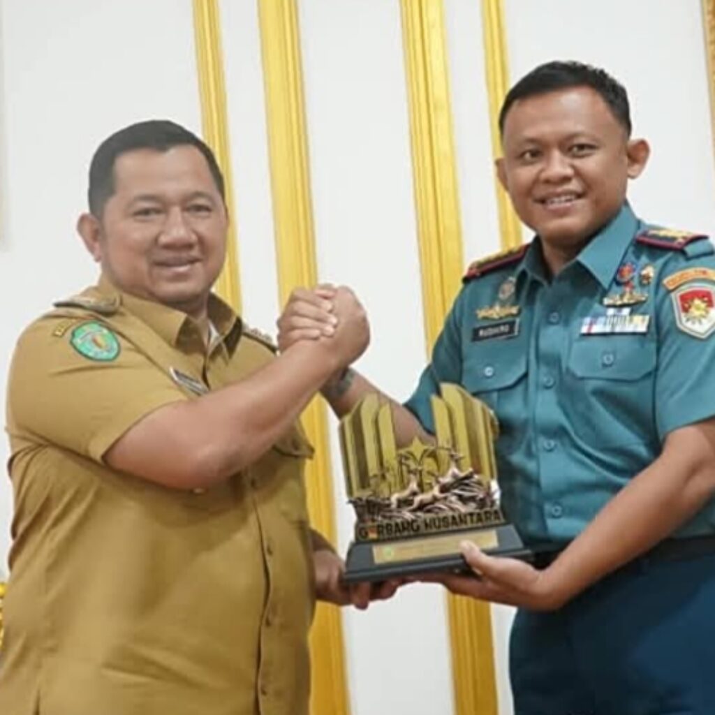 Terima Kunjungan Danlanal Balikpapan, Bupati PPU Mudyat Noor Dorong Penguatan Keamanan Perairan