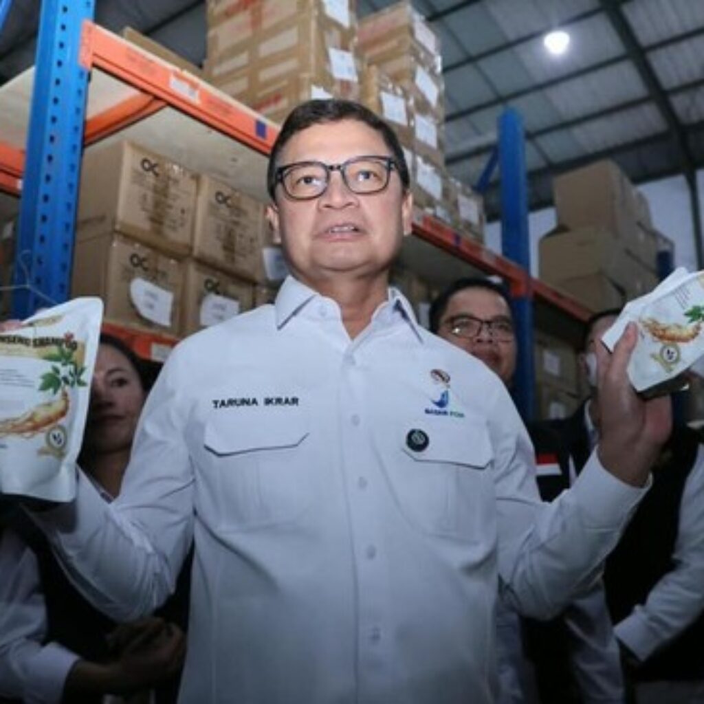 BPOM Bongkar Gudang Produk Ilegal di Tangerang, 459 Ribu Produk Senilai Rp25 Miliar Diamankan